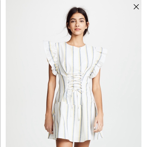 M.I.A. Lace-up Dress - Picture 6 of 8